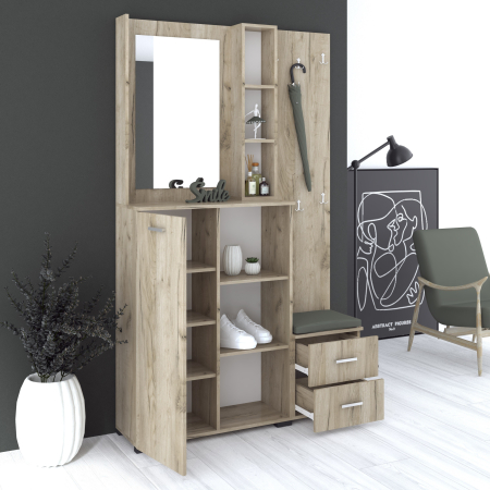 Cuier MATEI stejar gri craft k002 [3]