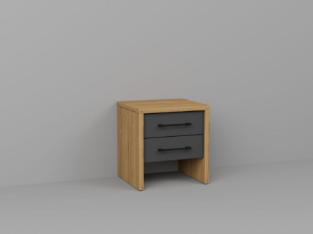 DORMITOR AXEL cu dulap cu 2 usi culisante si oglinda [7]