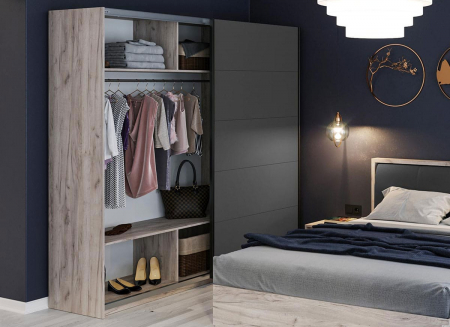 DORMITOR INDIGO CU USA OGLINDA [2]