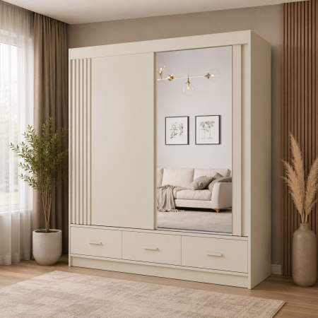 Dressinguri sI dulapuri - dressing-canada-200-casmir-usi-culisante-3sertare-mobila-actual-barlad
