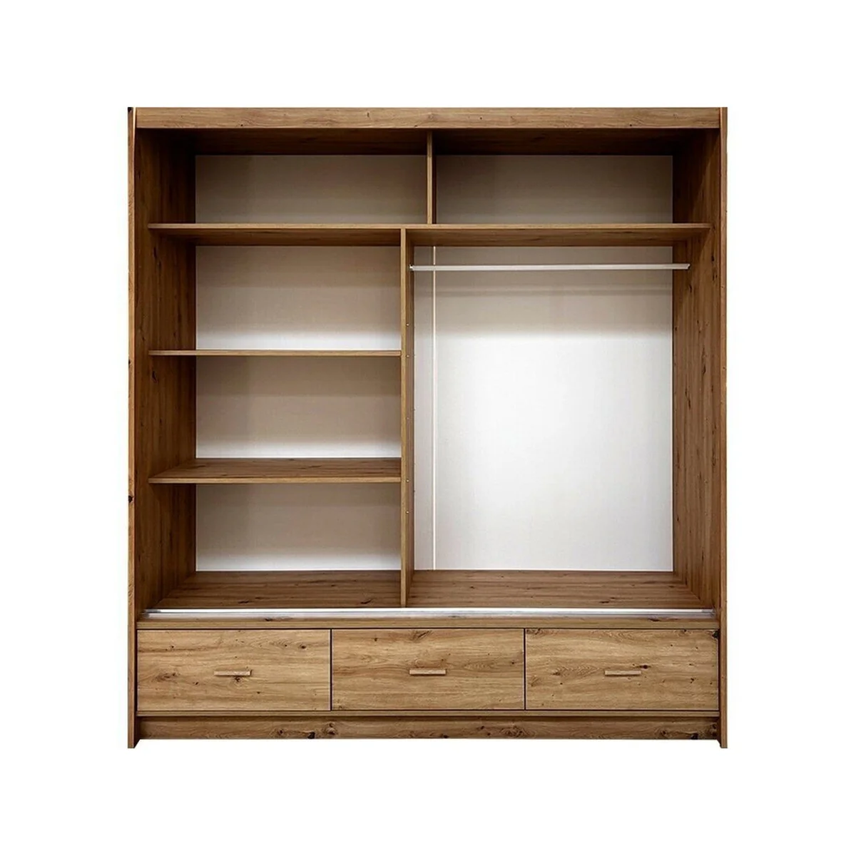 Dressing CANADA stejar artisan, 2 usi culisante si 3 sertare [1]