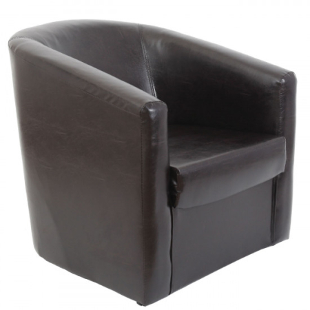 Fotolii - Fotoliu OLGA imitatie piele visinie