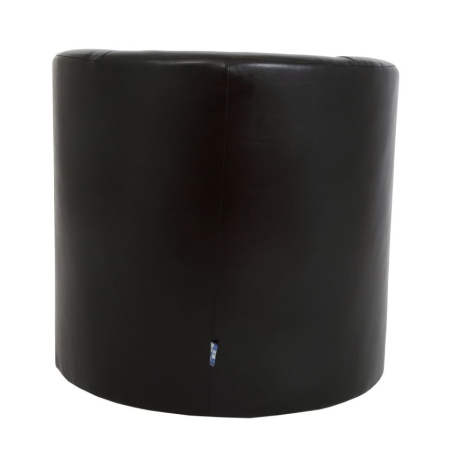 Fotoliu OLGA imitatie piele negru [3]