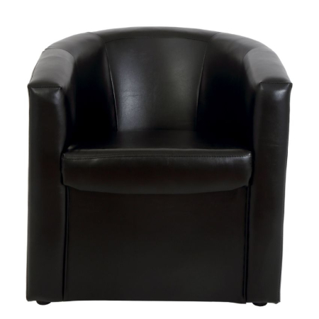 Fotoliu OLGA imitatie piele maro 15611 [2]