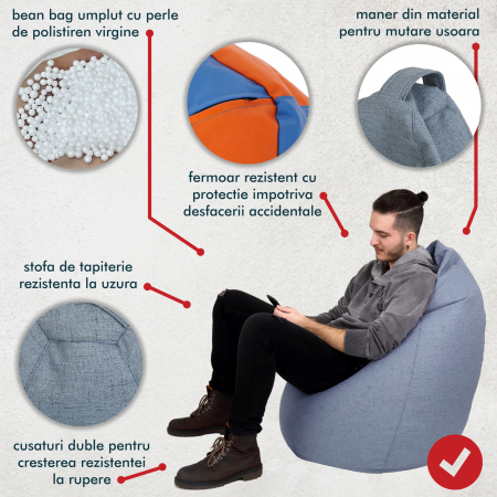 Fotoliu puf MARA [7]