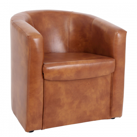 Fotoliu OLGA imitatie piele visinie [5]