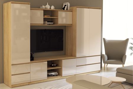 Mobila living - LIVING CHELSEA cappucino