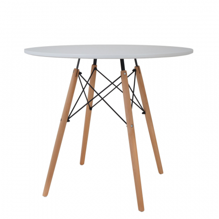 Masa bucatarie - Masa bucatarie ELIZA 80cm alba