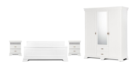 Noptiera cu 2 sertare Kora KSN pin andersen [3]