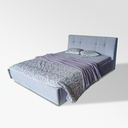 Mobila dormitor - PAT tapitat DANA 200 * 140 stofa verde Aragon 39