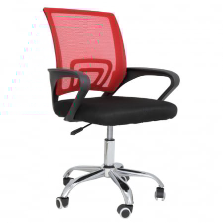 Scaune de birou ergonomice - Scaun birou STAR C rosu