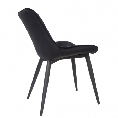 Scaun living CARLA negru [4]