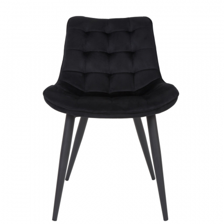 Scaun living CARLA negru [1]