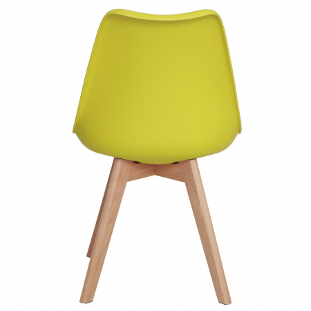 Scaun bucatarie CELIA galben [3]