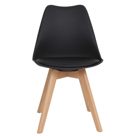 Scaun bucatarie CELIA negru [1]