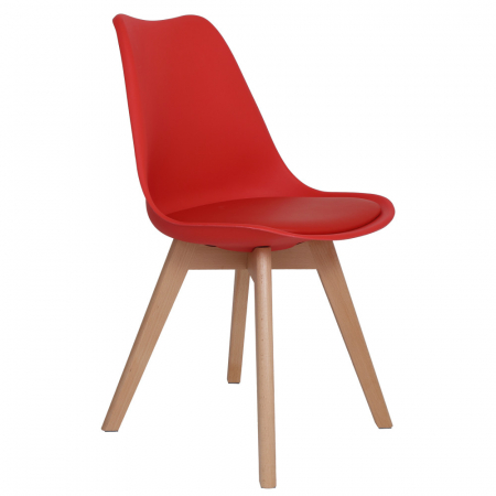 Mobila bucatarie - Scaun bucatarie CELIA rosu