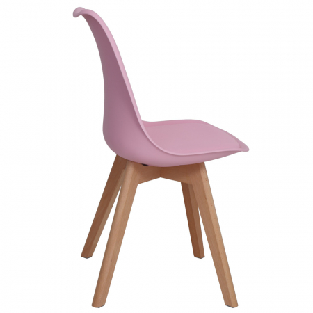 Scaun bucatarie CELIA roz [2]