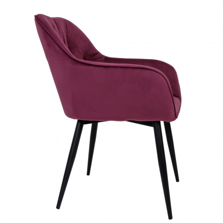 Scaun living LUNA visiniu [3]