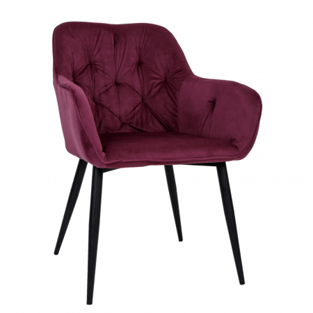 Mobila living - Scaun living LUNA visiniu