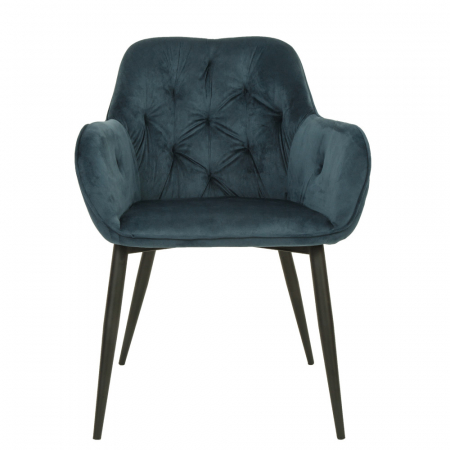 Scaun living LUNA albastru [2]