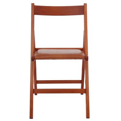 Scaun pliant tapitat Basic cires [2]