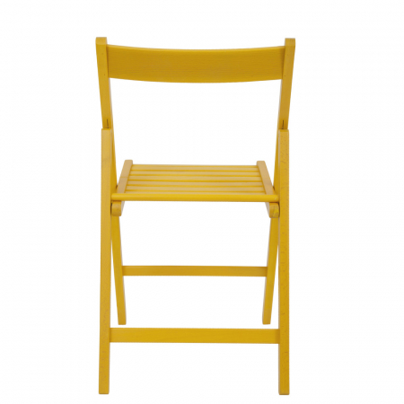 Scaun pliant BASIC galben [4]