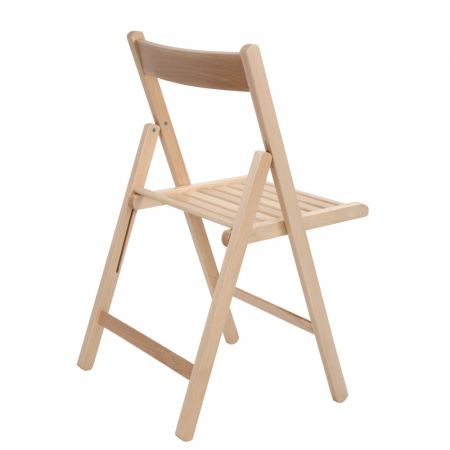Scaun pliant BASIC fag natur [3]
