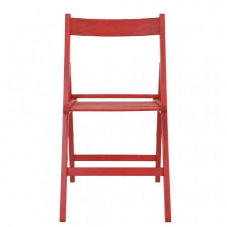 Scaun pliant BASIC rosu [1]