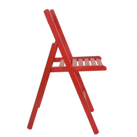 Scaun pliant BASIC rosu [2]