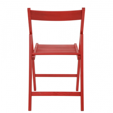 Scaun pliant BASIC rosu [4]