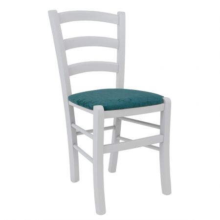 Scaun PAESANA cadru alb [4]