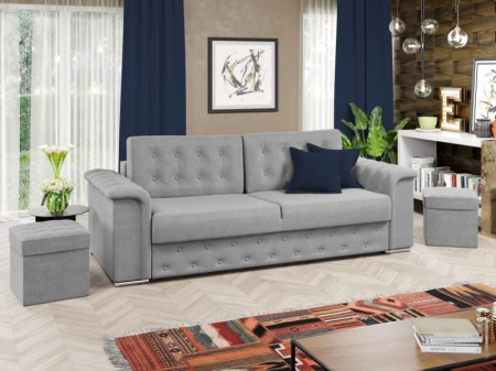 Set OLIMP canapea extensibila si fotolii fixe [1]