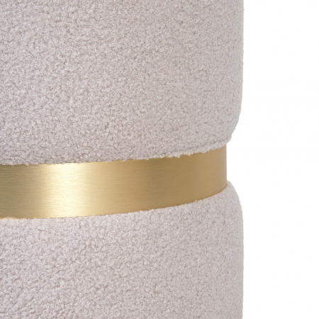 Taburet RING stofa cu inel auriu [4]