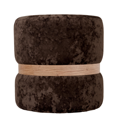 Taburete - taburet-ring-catifea-maro-e60-inel-stejar-mobila-actual-barlad