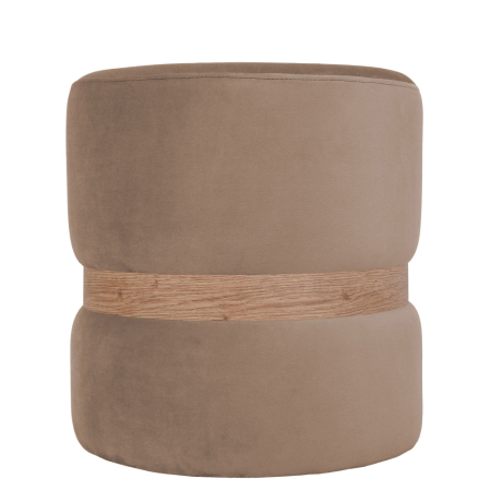 Taburete - taburet-ring-catifea-grej-H44-inel-stejar-mobila-actual-barlad