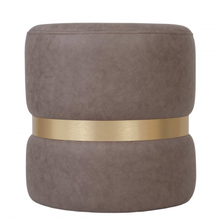 Taburet RING stofa cu inel auriu [7]