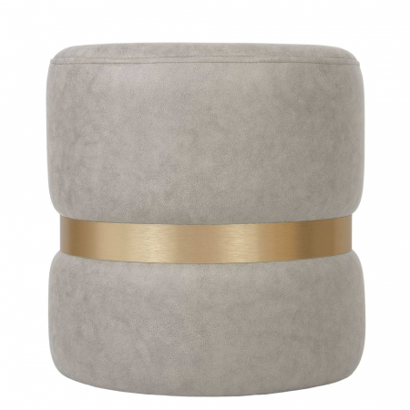 Taburet RING stofa cu inel auriu [10]