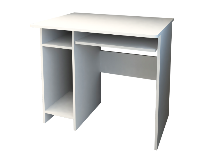 Birou Pc Skm-12 Ro,82x60x74 cm, Alb [6]