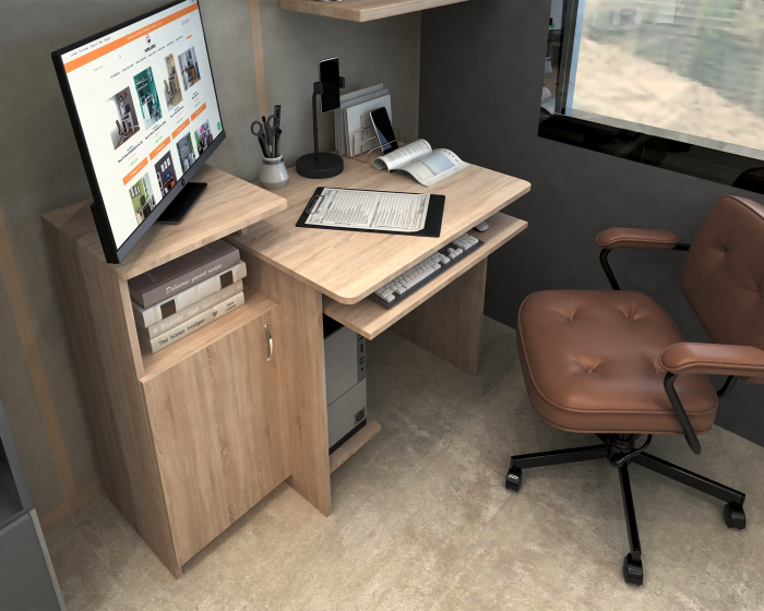 Birou Pc Skm-2 Sonoma Ro [4]