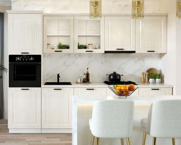 Bucatarie ATHENA 3.03 MDF, 303x223x60cm [3]