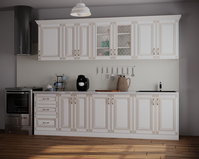 BUCATARIE IMPERIA MS ALB 2.6M MDF [4]