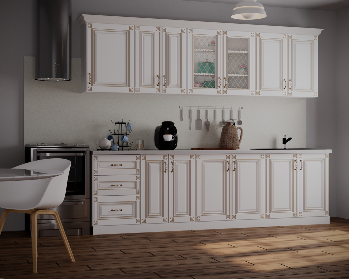 BUCATARIE IMPERIA MS ALB 2.6M MDF [3]