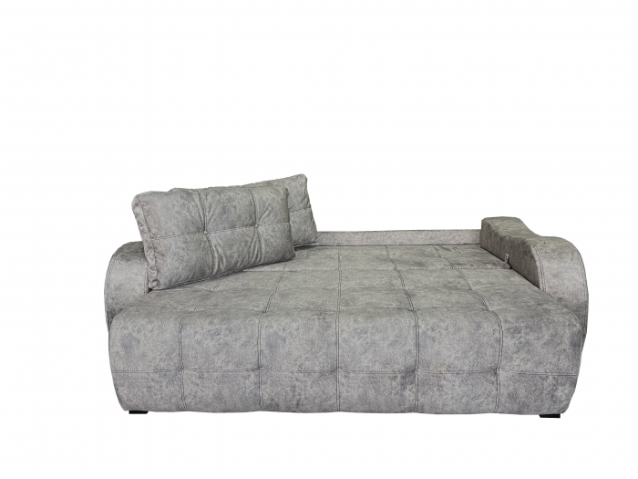 CANAPEA EXTENSIBILA LAURA 240x115x75 CM, GRI [2]