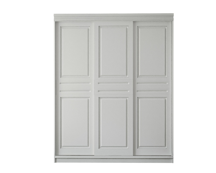Dressing BD05 Alb, 160x55x200cm [4]