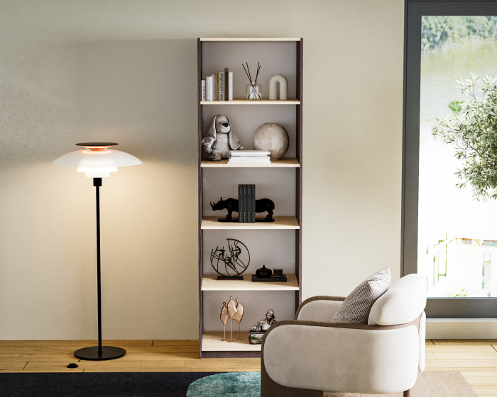 Dulap KSC 1 ro Wenge+Mesteacan [2]