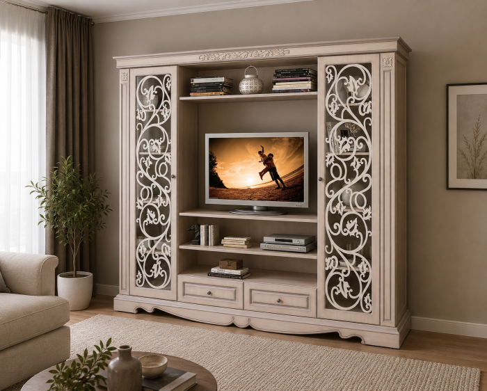 Set Living Amelia Stejar Deschis 241x49x213 cm
