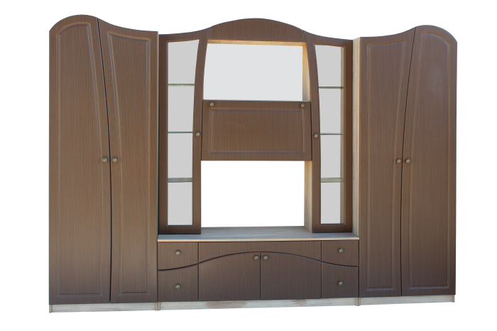 Living Nicole 320x50x208cm Sonoma+Fino Bronze