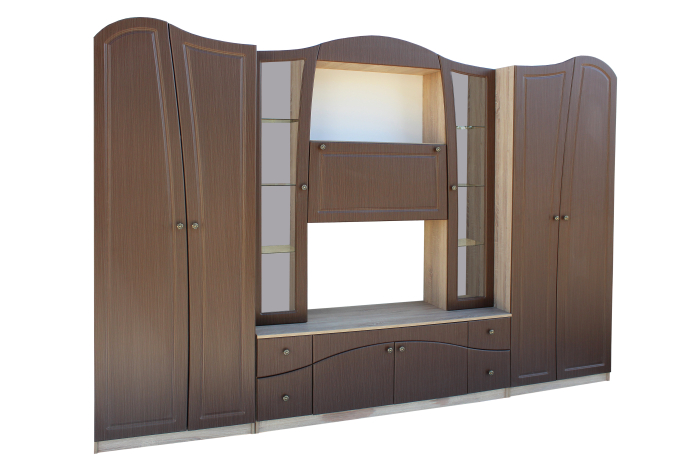 Living Nicole 320x50x208cm Sonoma+Fino Bronze [2]