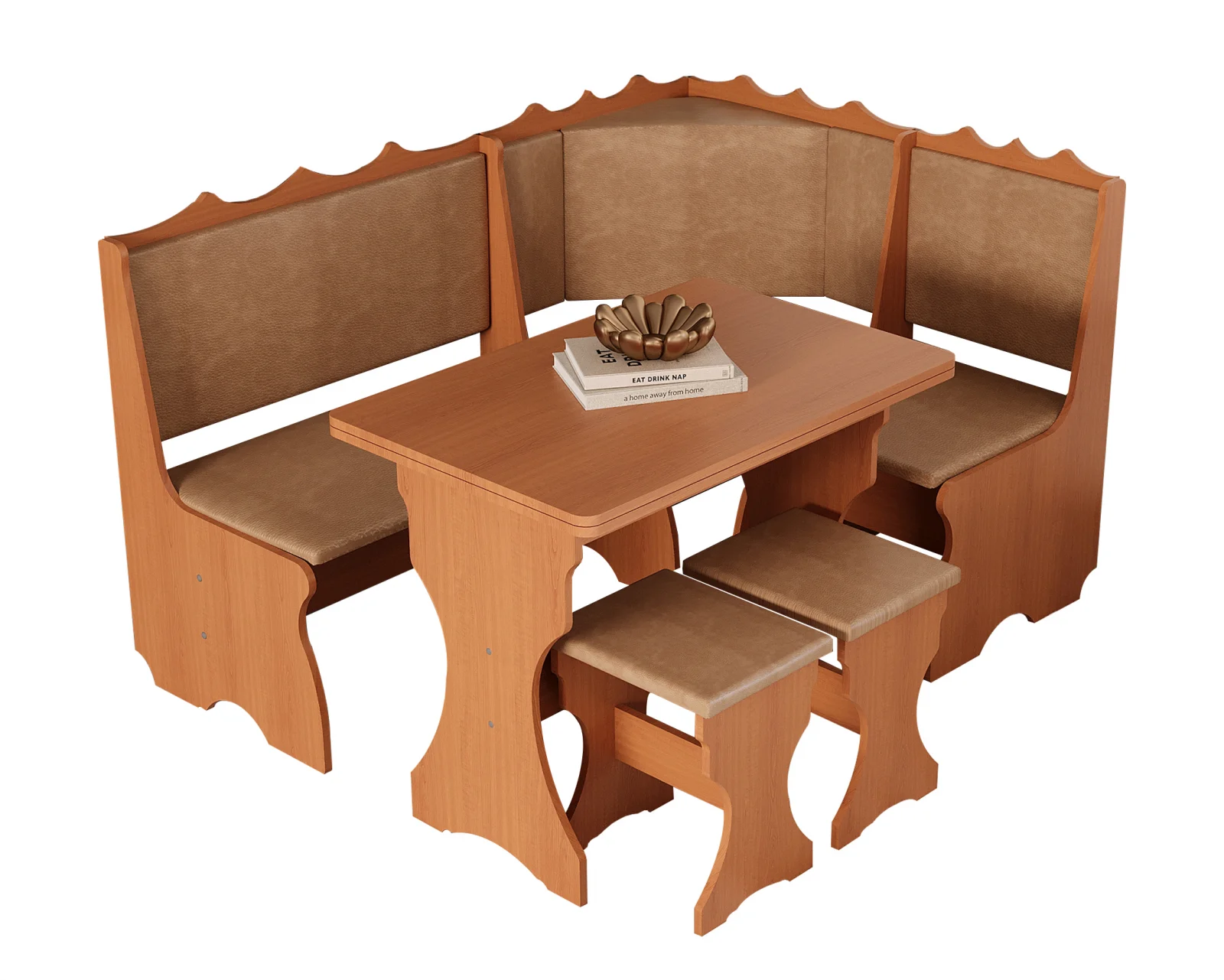 Set bucatarie Siria cu masa extensibila și 2 tabureți Cires [4]