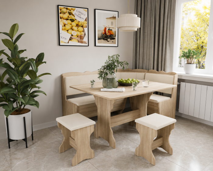Set coltar bucatarie Rodos Sonoma Fildes
